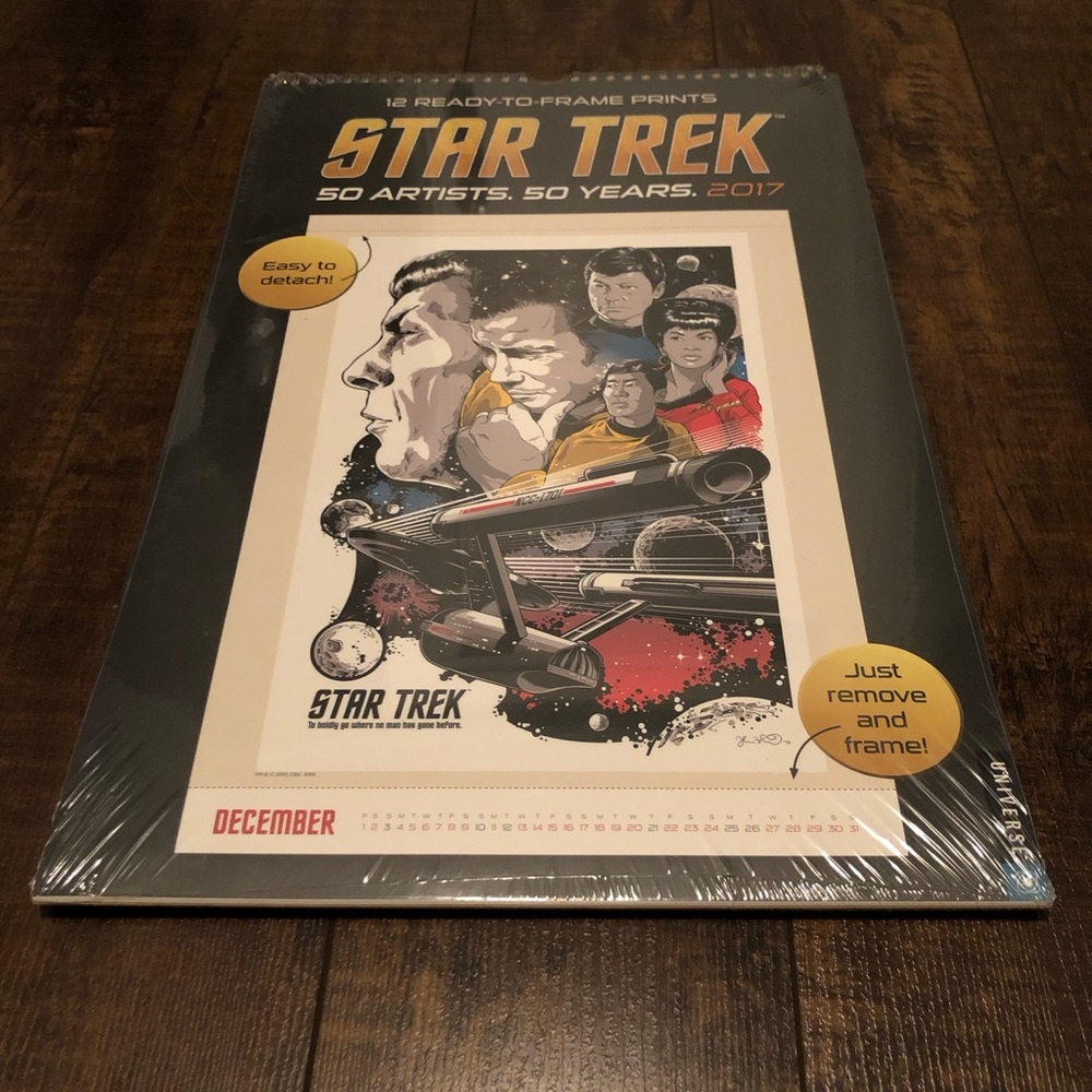 NWT- Star Trek 50 Artists 50 Years 2017 Prints